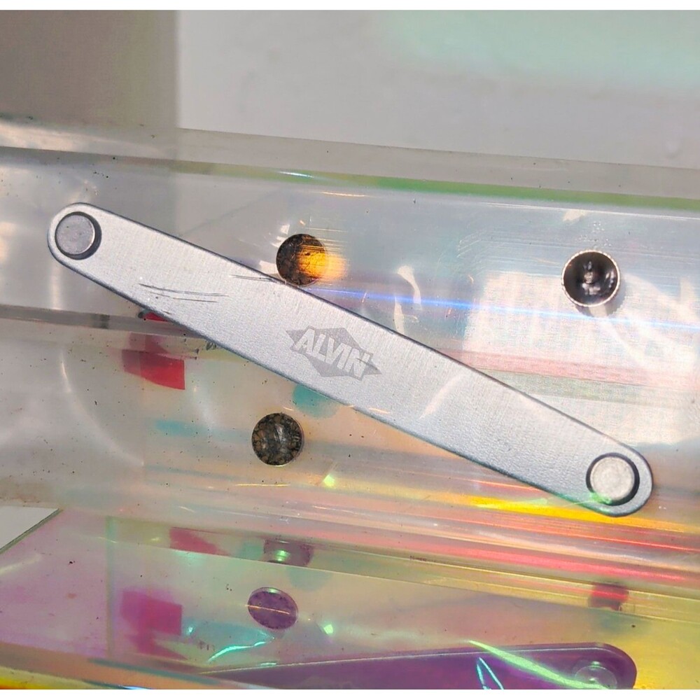 Alvin Drafting Tool Clear Plastic Linkage Divider/Compass Part Display Case